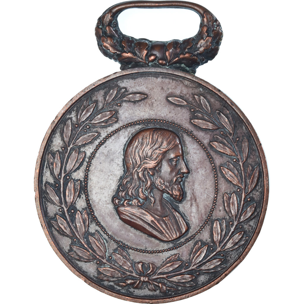 France, Medal, Honneur, Persévérance, Religions & beliefs, EF(40-45), Copper
