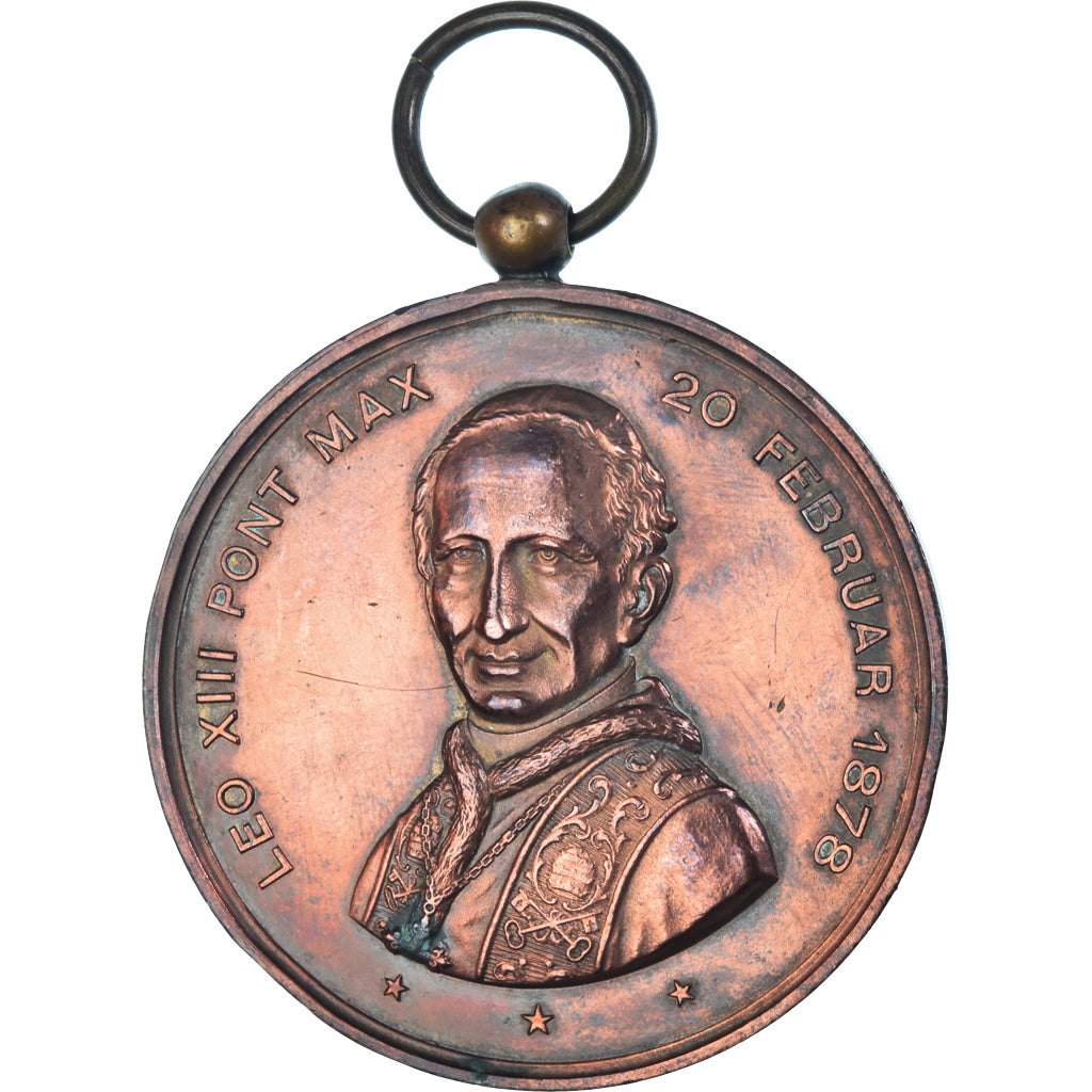 Vatican, Medal, Mort de Pie IX, Election de Léon XIII, Religions & beliefs