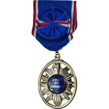 France, Insigne de Magistrat, Juge de Commerce, Medal, Officier, Uncirculated