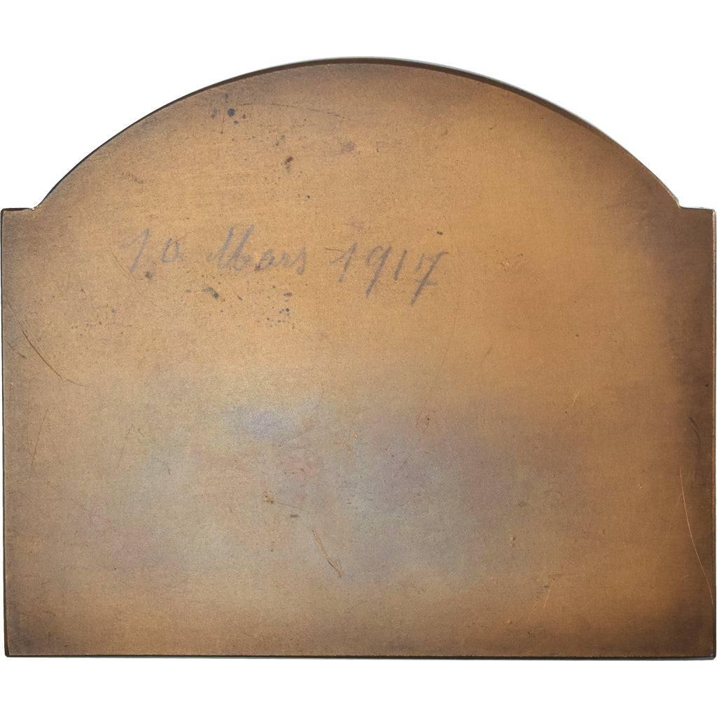 France, Medal, La Compagnie de l'Est, WAR, 1914-1917, Allouard, MS(60-62)