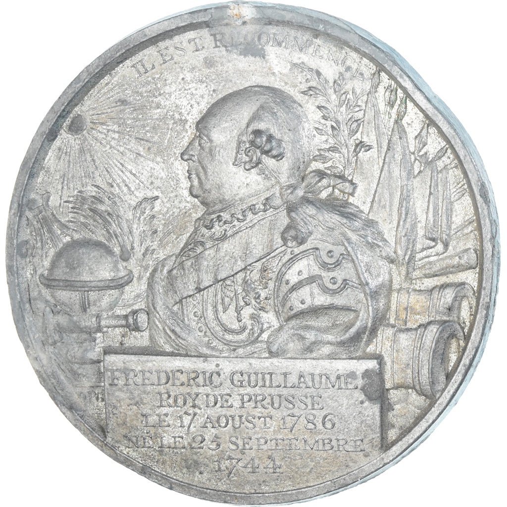 Switzerland, Medal, Mort de Frédéric II et Avènement de Frédéric Guillaume