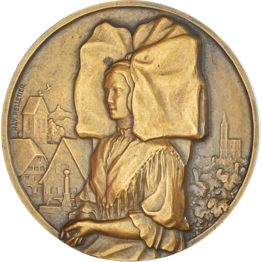 France, Médaille, Mines de Potasse d'Alsace, Mulhouse, Business & industry