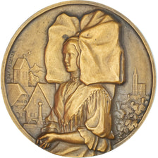 France, Médaille, Mines de Potasse d'Alsace, Mulhouse, Business & industry