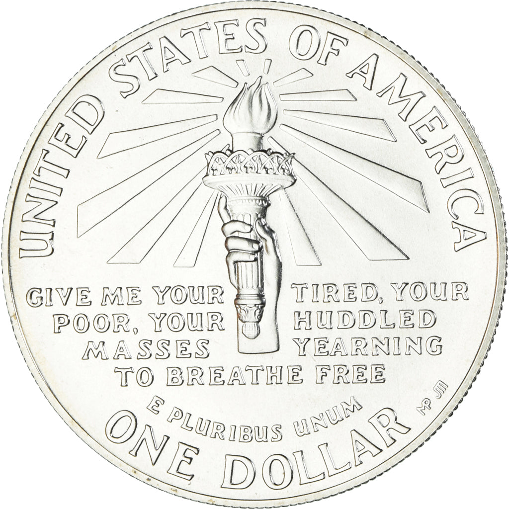 Coin, United States, Liberty, Dollar, 1986, U.S. Mint, San Francisco, Proof