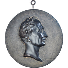 France, Medal, Alphonse de Lamartine, Arts & Culture, AU(50-53), hardened wood