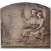 França, medalha, Mariage, Noces d'or, 1922, Baudichon, MS(63), Bronze