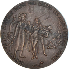 Francia, medaglia, Docteur Philippe Pinel, Largactil, Medicine, 1950, Fleury