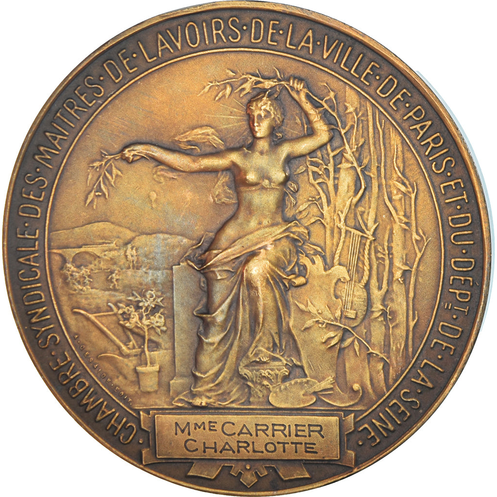 Frankrijk, Medaille, Maitres de Lavoirs de la Ville de Paris et de la Seine