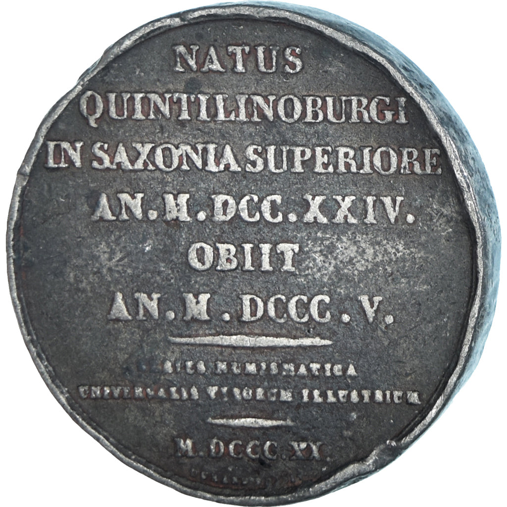 Germany, Medal, Fridericus Klopstock, Arts & Culture, 1820, VF(20-25), Tin