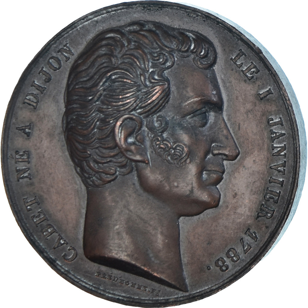 France, Medal, Etienne Cabet, Ex-Député de la Côte d'Or, History, 1834