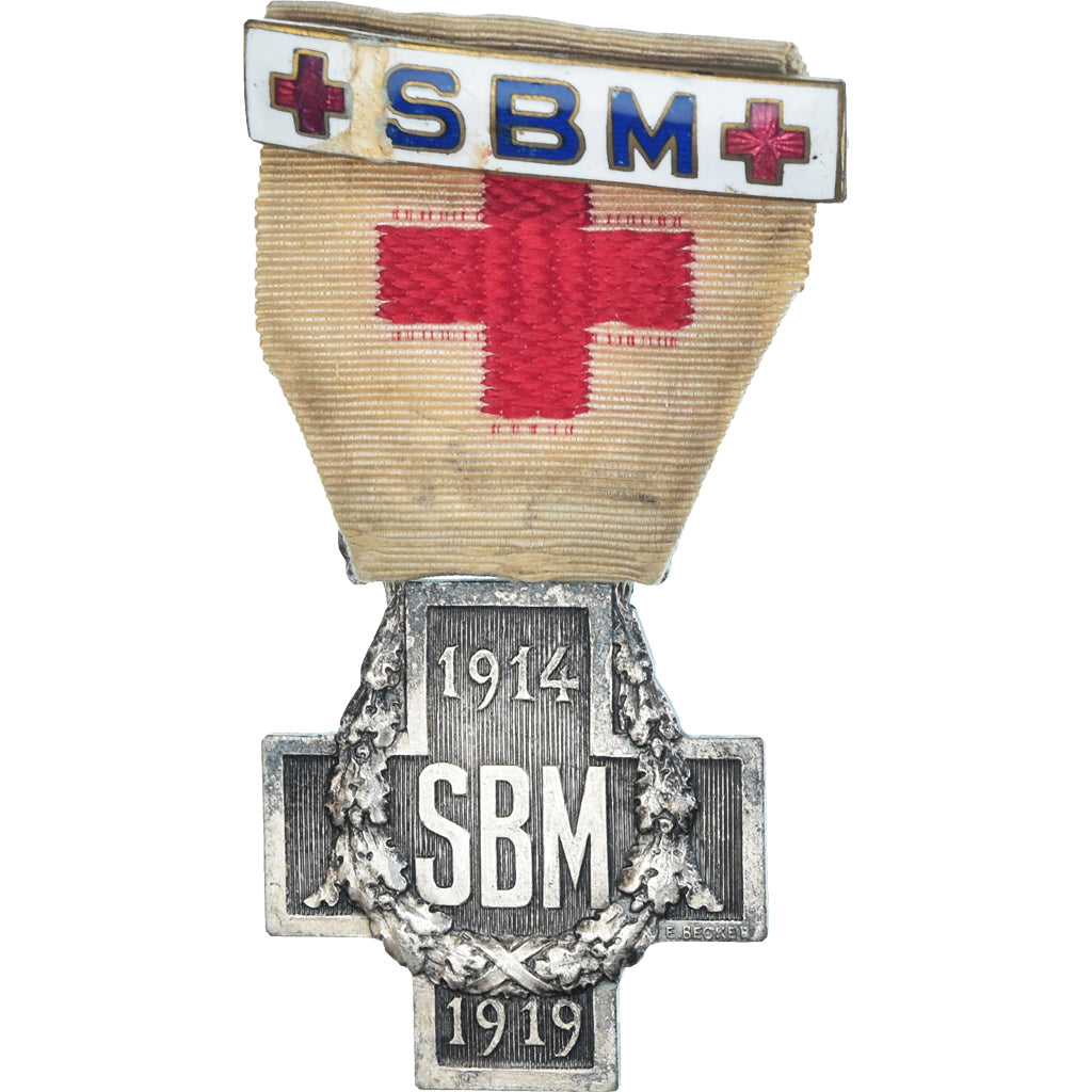 France, Secours aux Blessés Militaires, Armée de Terre et de Mer, WAR, Medal
