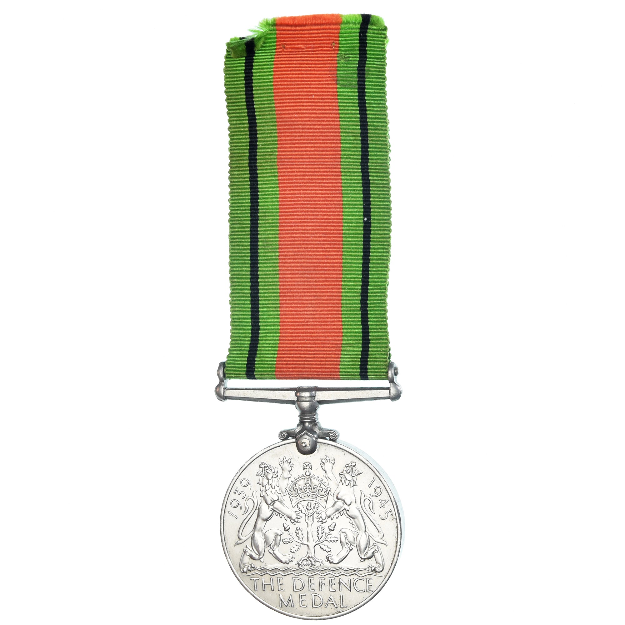 Reino Unido, Georges VI, The Defence Medal, WAR, medalla, 1939-1945, Excellent