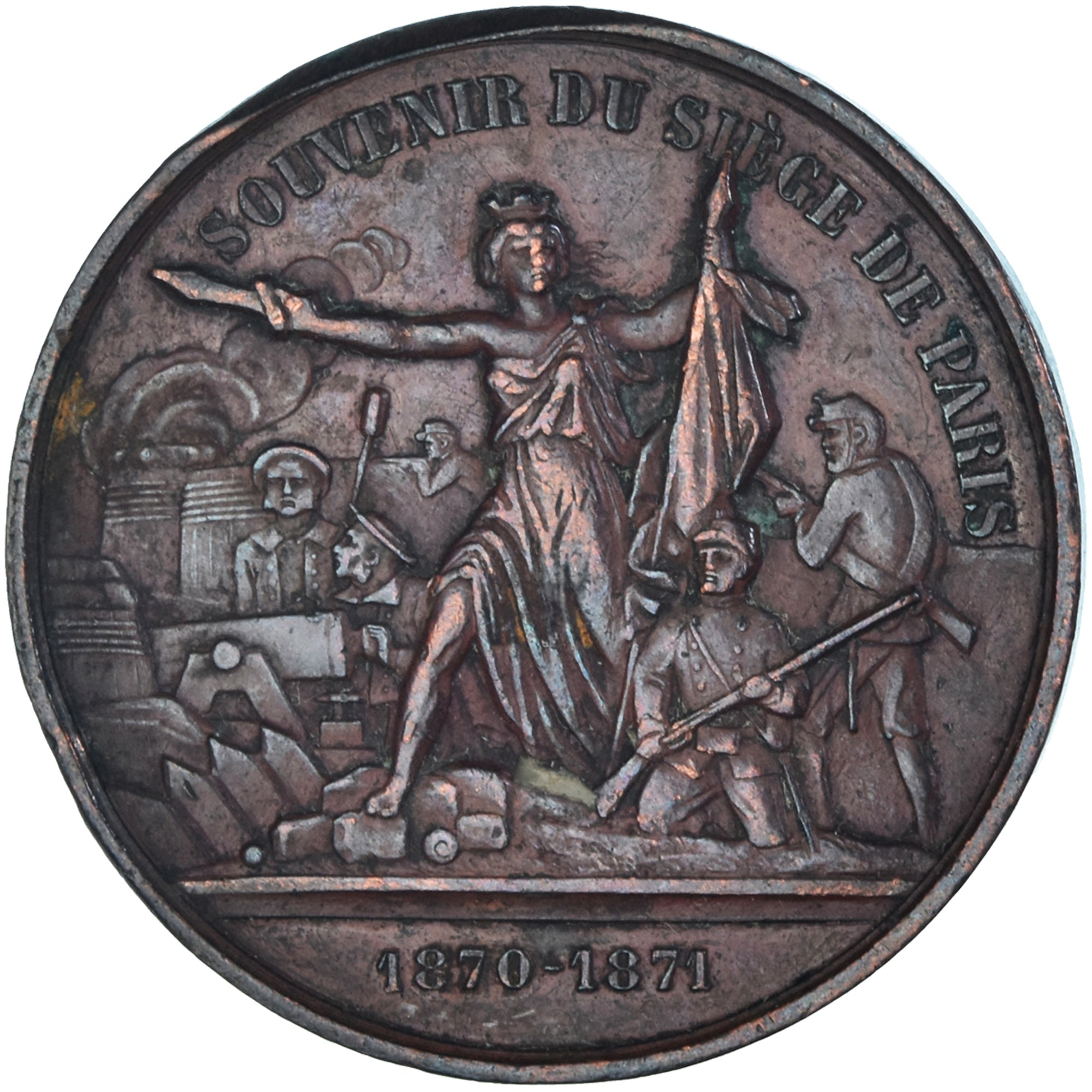 France, Token, The French Revolution, La Commune, Jeton de Présence, History