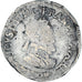 Münze, Frankreich, Henri IV, 1/2 Franc, 1604, Lyon, S+, Silber, Sombart:4778