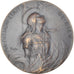 France, Medal, Jeanne d'Arc, History, O.Roty, AU(55-58), Bronze