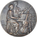 France, Médaille, Concours Général de Piano, Musique, 1909, Rivet, TTB+