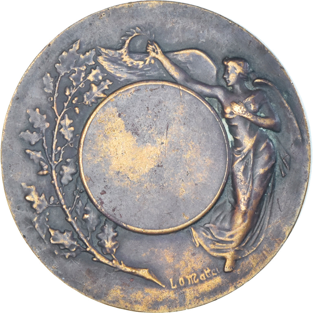 France, Medal, Oiseaux, Nid, Animalière, Mattei, EF(40-45), Bronze