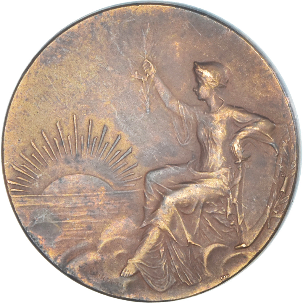 France, Medal, Comice Agricole de Briey, Maréchaux Ferrants, 1921 sur 1914