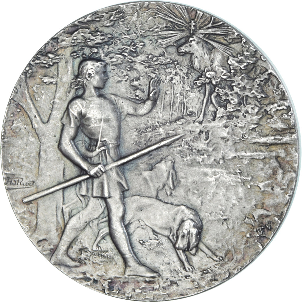 France, Médaille, Exposition Canine, Paris, Animalière, 1898, Rivet, SUP
