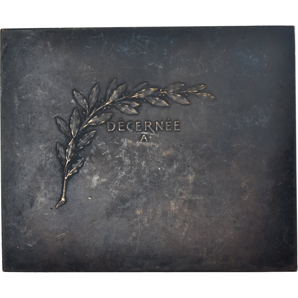 France, Medal, Société Canine de Savoie, Aix-les-Bains, Mahler, AU(50-53)