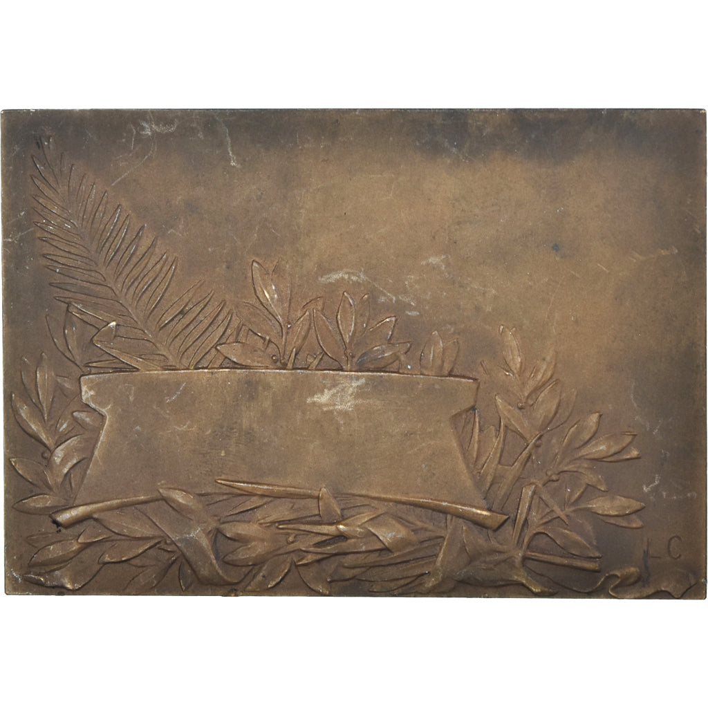 Frankreich, Medaille, Chien, Braque, Cariat, SS+, Bronze