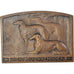 België, Medaille, Chiens, Chenil du Zwaenhoek, 1921, Demeyer, ZF+, Bronzen