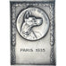 France, Médaille, Chiens, Doggen Club de France, 1935, SUP, Bronze argenté