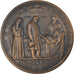 France, Médaille, Napoléon III à l'Hôtel-Dieu, Epidémie de Choléra