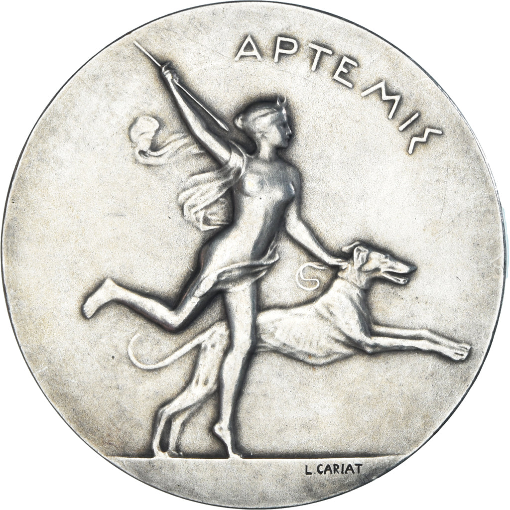Frankreich, Medaille, Artémis, Société Canine de Normandie, Cariat, VZ