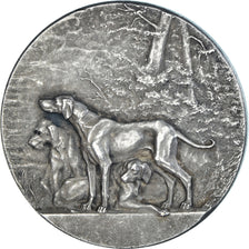 Francja, medal, Chiens, Société Canine de la Côte d'Azur, AU(50-53), Brąz
