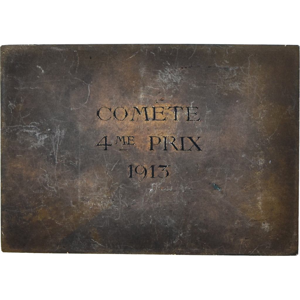 France, Medal, Exposition Canine, Scène de Chasse, 1913, Dreux, Chiens