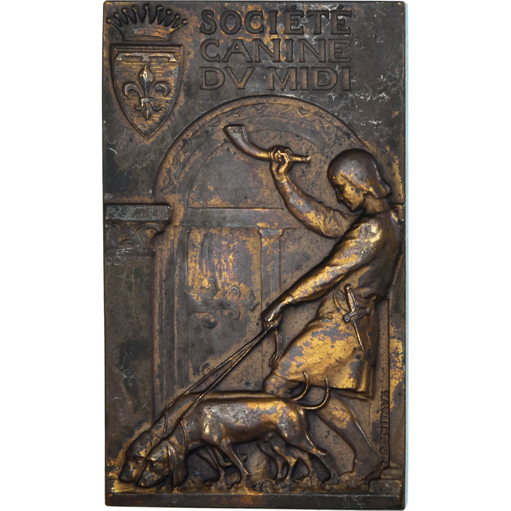 France, Médaille, Société Canine du Midi, Exposition, Contaux, Chiens, TTB