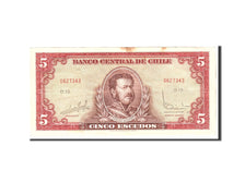 Billet, Chile, 5 Escudos, 1964, Undated, KM:138, TTB