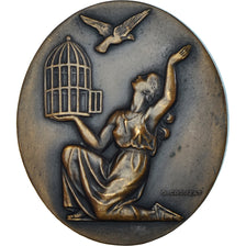 France, Médaille, Le Secrétariat du Stalag XVII B, WAR, Crouzat, SUP, Bronze