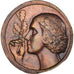 Francja, medal, Femme à la Branche de Chêne, Fraisse, EF(40-45), Brązowy