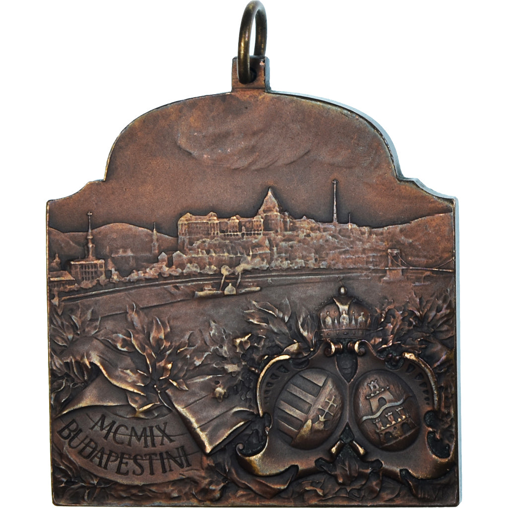 Hungria, medalha, XVI Internationalen Medizinischen Kongress, Budapest