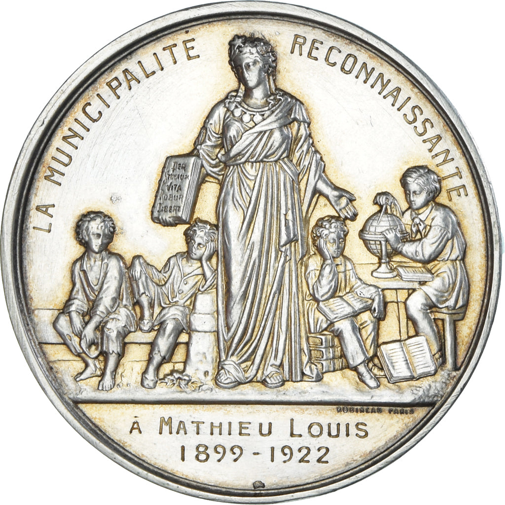 Frankreich, Medaille, Le Thillot, La Municipalité Reconnaissante, Vosges