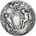 Francja, medal, Naissance, Angelots, Alphée Dubois, AU(50-53), Srebro