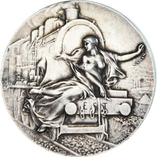 France, Medal, Compagnie des Chemins de Fer de l'Est, Railway, Vernon