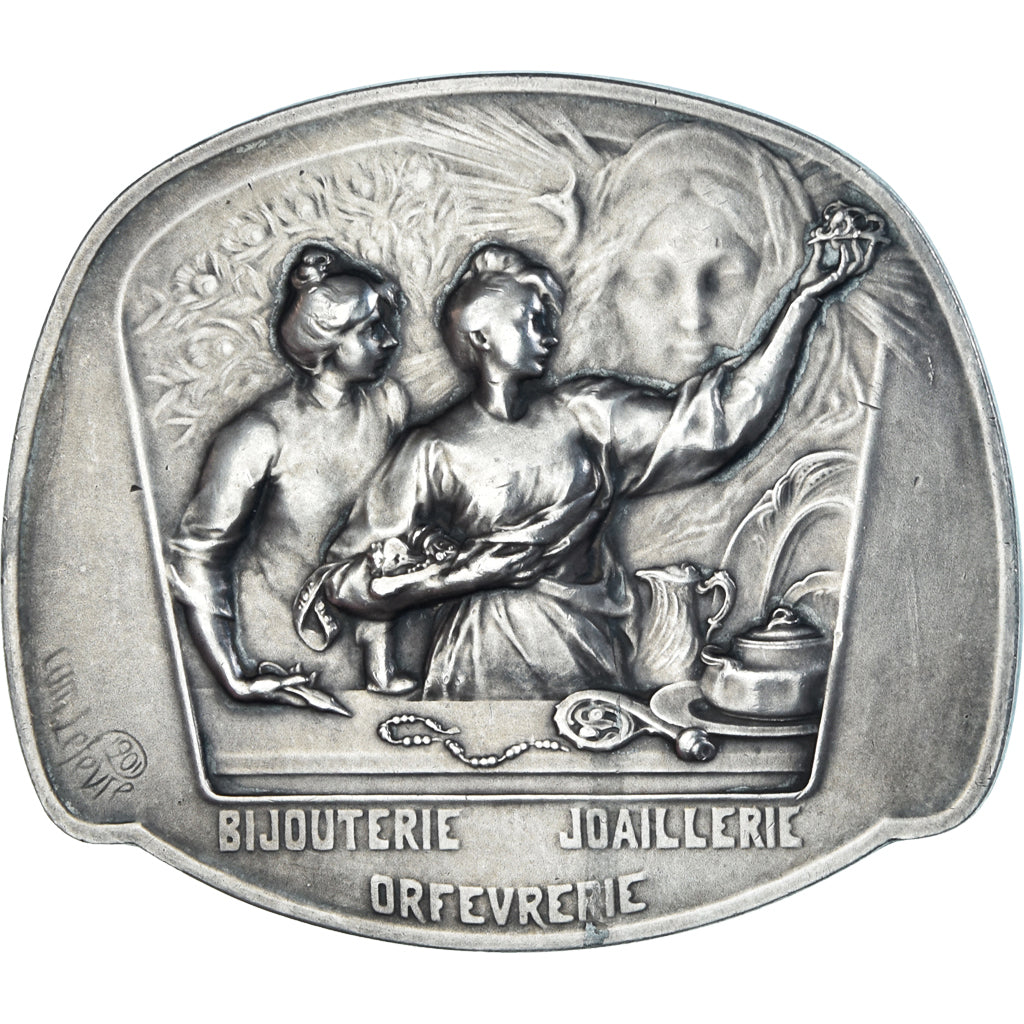 Francia, medalla, Chambre Syndicale de la Bijouterie, Paris, 1910, Lefebvre