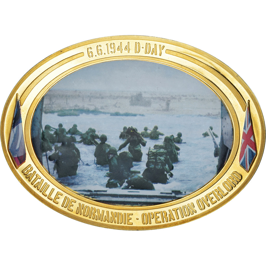 France, Medal, 70ème Anniversaire du Débarquement de Normandie, D-DAY, WAR