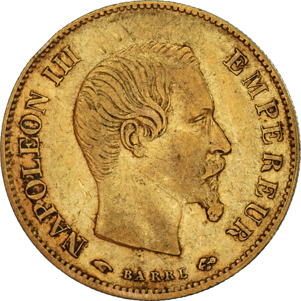 Monnaie, France, Napoleon III, Napoléon III, 10 Francs, 1858, Paris, TB+, Or