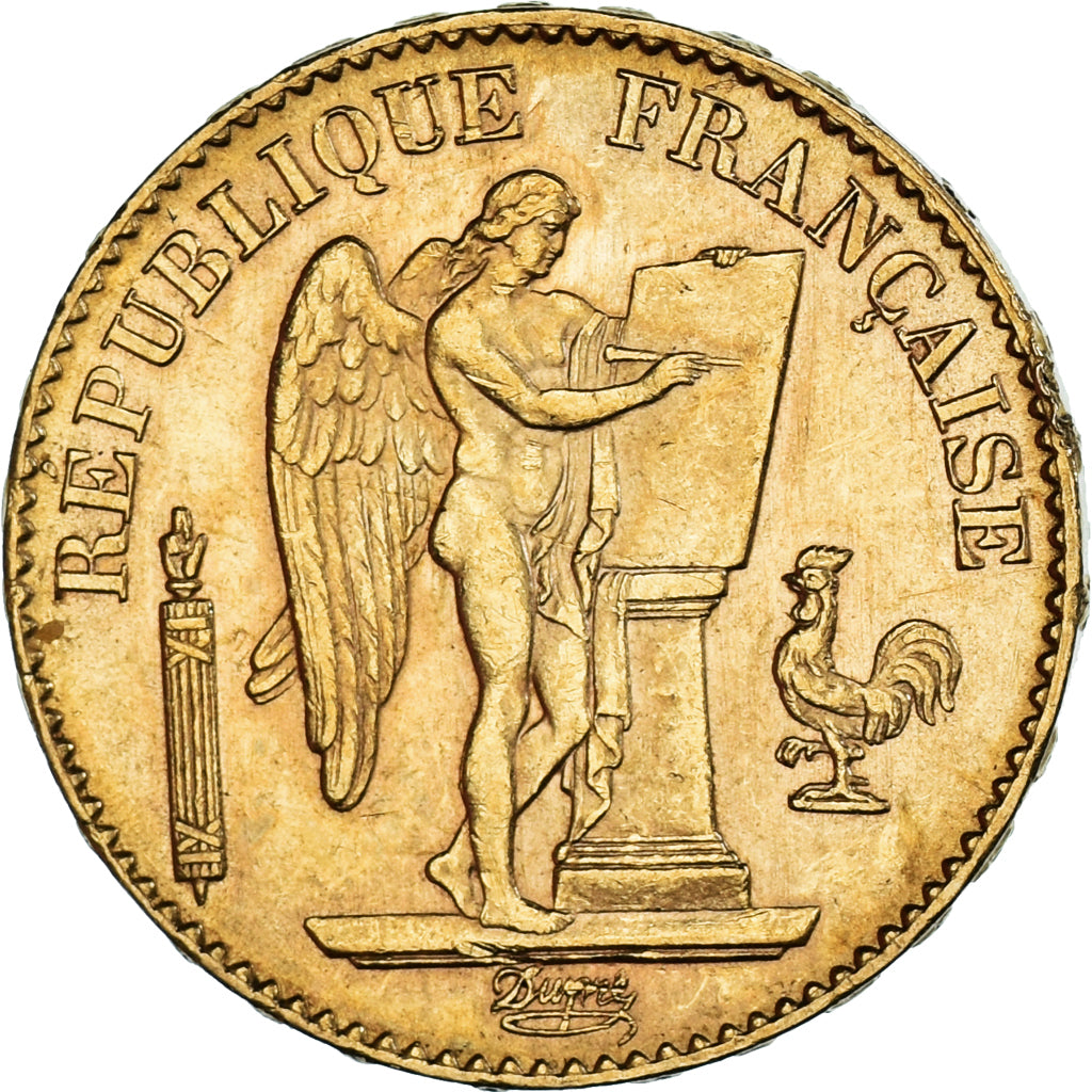 Moneda, Francia, Génie, 20 Francs, 1895, Paris, EBC, Oro, KM:825, Gadoury:1063