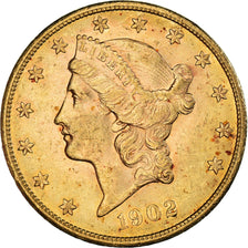 Münze, Vereinigte Staaten, Double Eagle, $20, Double Eagle, 1902, San