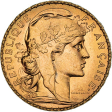 Monnaie, France, Marianne, 20 Francs, 1912, FDC, Or, KM:857