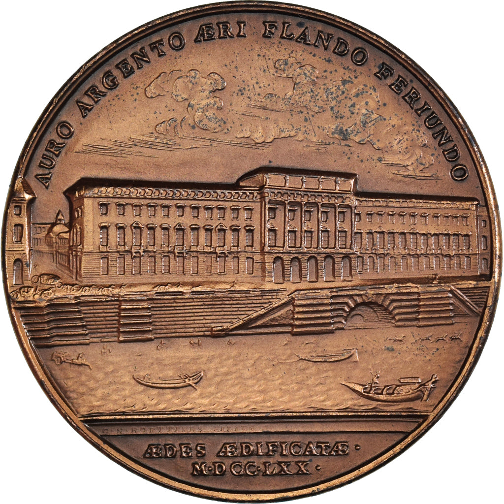 France, Médaille, Souvenir d'une visite à la Monnaie de Paris, Léonard, SPL