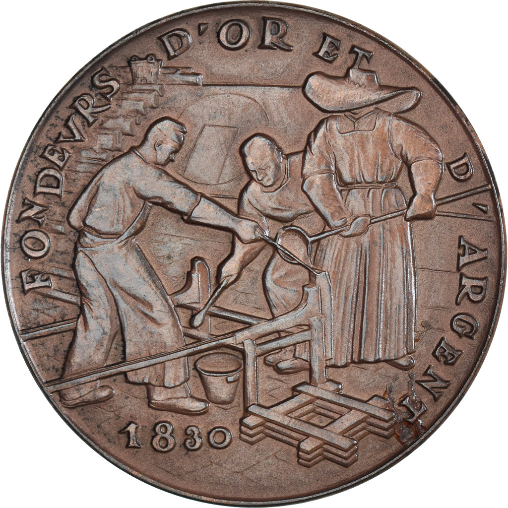 France, Medal, Souvenir d'une visite à la Monnaie, Paris, Arts & Culture