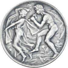 Frankrijk, Medaille, Académie Nationale de Musique et de Danse, ZF+, Silvered