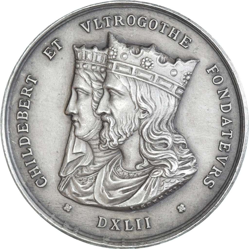 Frankrijk, Medaille, Hôpitaux Civils de Lyon, Childebert, Medicine, Schmitt