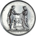 France, Medal, Noces, Mariage, Religion, Montagny, MS(60-62), Silver
